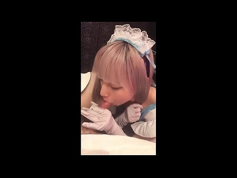 ❤️ Ídol japonès [mayuka], vestit de criada francesa, part 1, mamada i masturbació amb loció ❤️❌ Vídeo de sexe a nosaltres ️❤